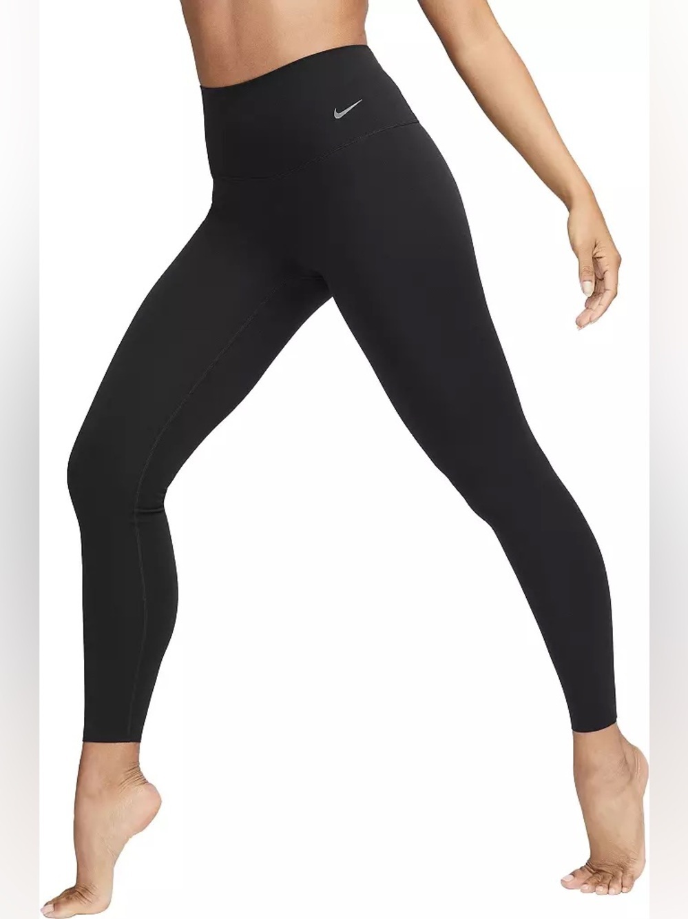 Nike Women's Zenvy Gentle-Support High-Waisted Full-Length Leggings Black Sz XS